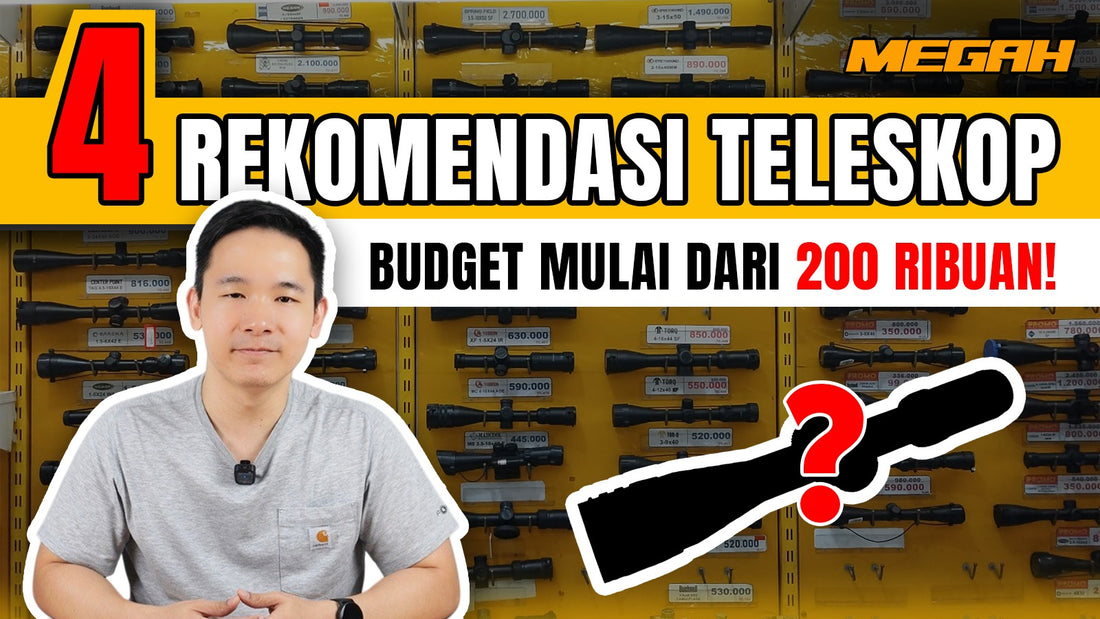 REKOMENDASI TELESKOP SENAPAN ANGIN MURAH! MULAI 200 RIBUAN!