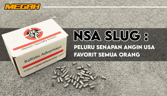 NSA SLUG: Peluru Senapan Angin USA Favorit Semua Orang