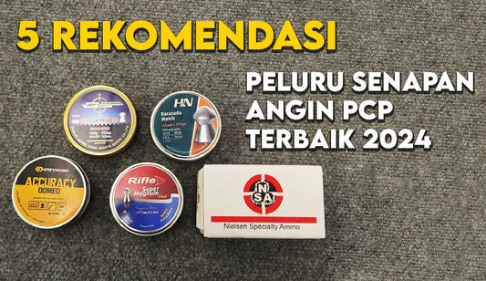 5 REKOMENDASI PELURU SENAPAN ANGIN PCP TERBAIK 2024