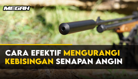 CARA EFEKTIF MENGURANGI KEBISINGAN SENAPAN ANGIN