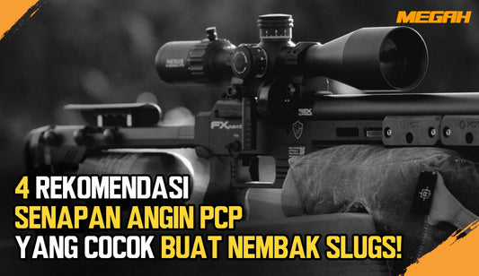 4 Rekomendasi Senapan Angin PCP yang Cocok Buat Nembak Slugs!