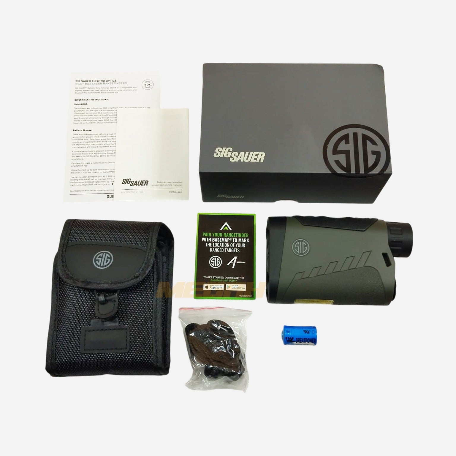 RANGEFINDER SIG SAUER KILO 3K BDX BALLISTIC  - RANGEFINDER BALISTIK