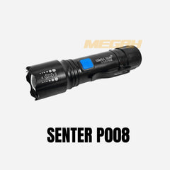 SENTER PUTIH SMALL SUN STRONG LIGHT FLASHLIGHT