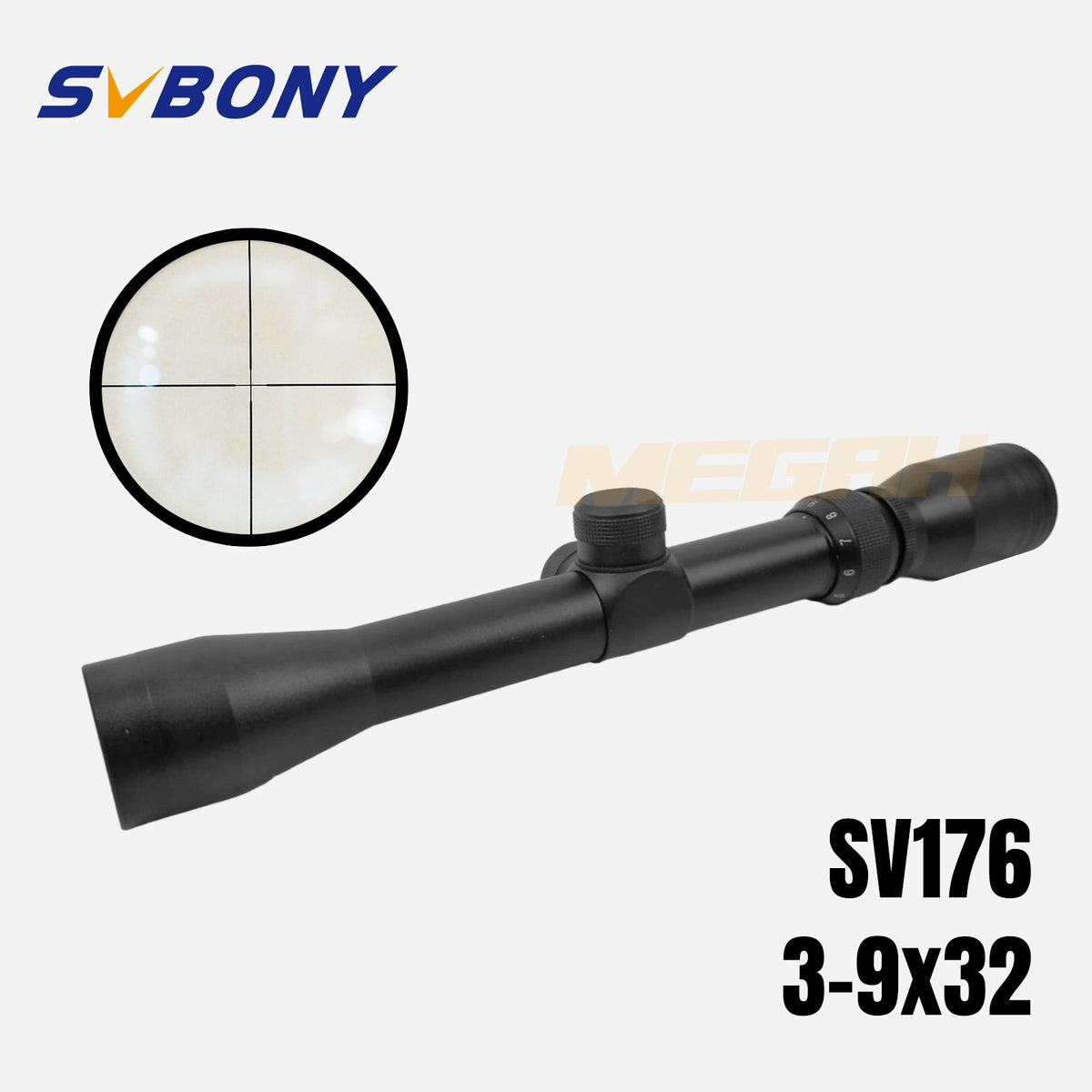 SVBONY SV176 RIFLE SCOPES 3-9x32