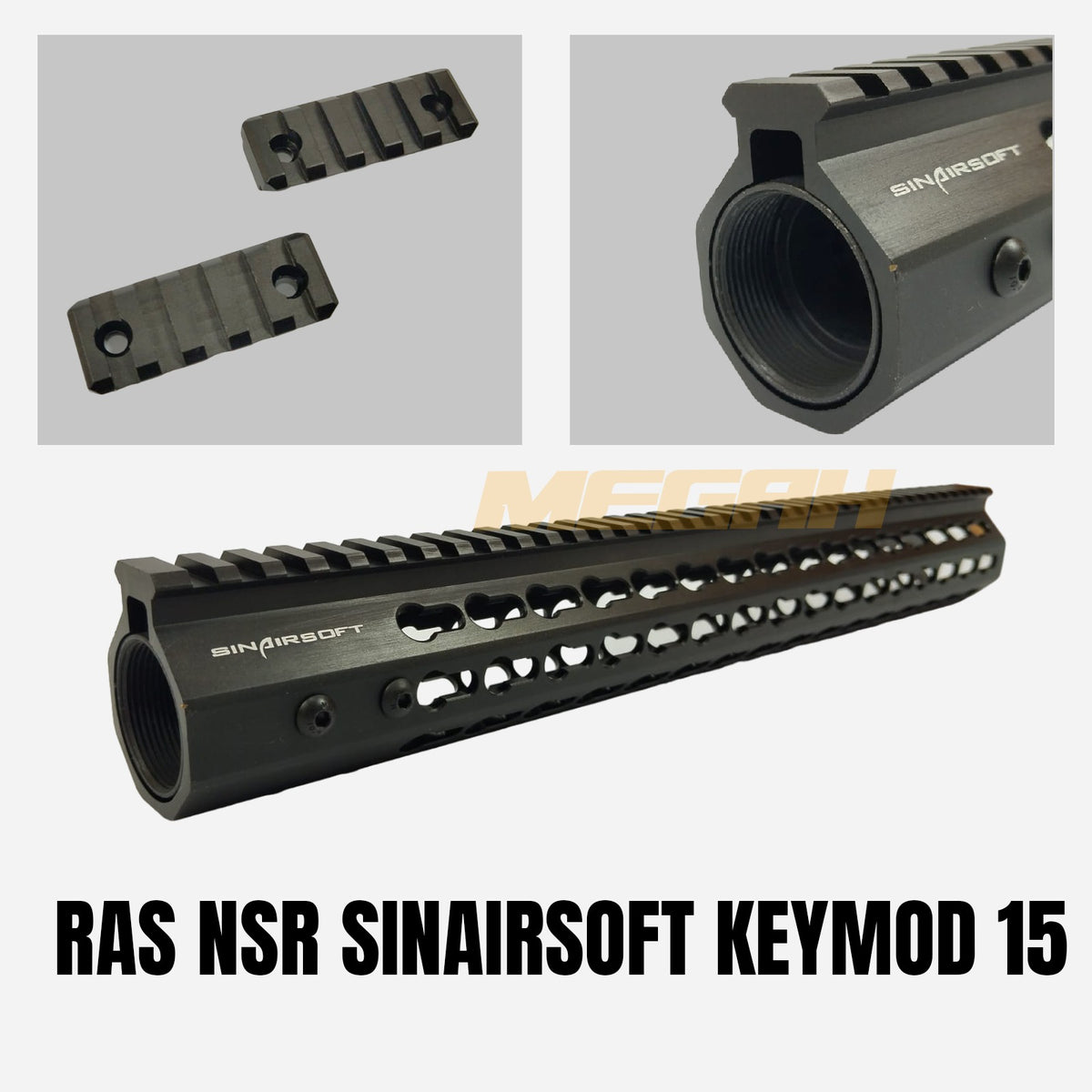 RIS NSR SINAIRSOFT KEYMOD 15 INCH