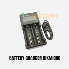 Baterai Charger HIKMICRO USB LCD 18650