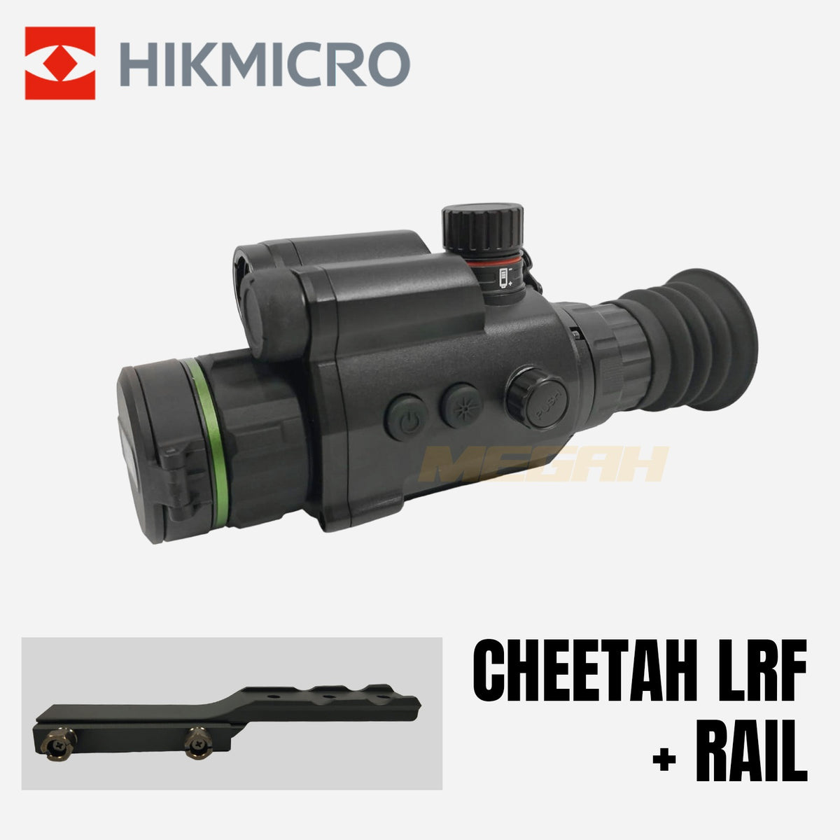 HIKMICRO CHEETAH LRF DIGITAL NIGHT VISION SCOPE+RAIL