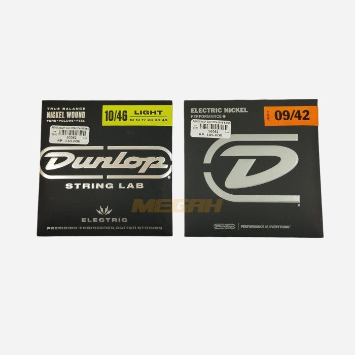 Senar Gitar Dunlop Electric 09-42 DEN0942 & 10-46 DEN1046