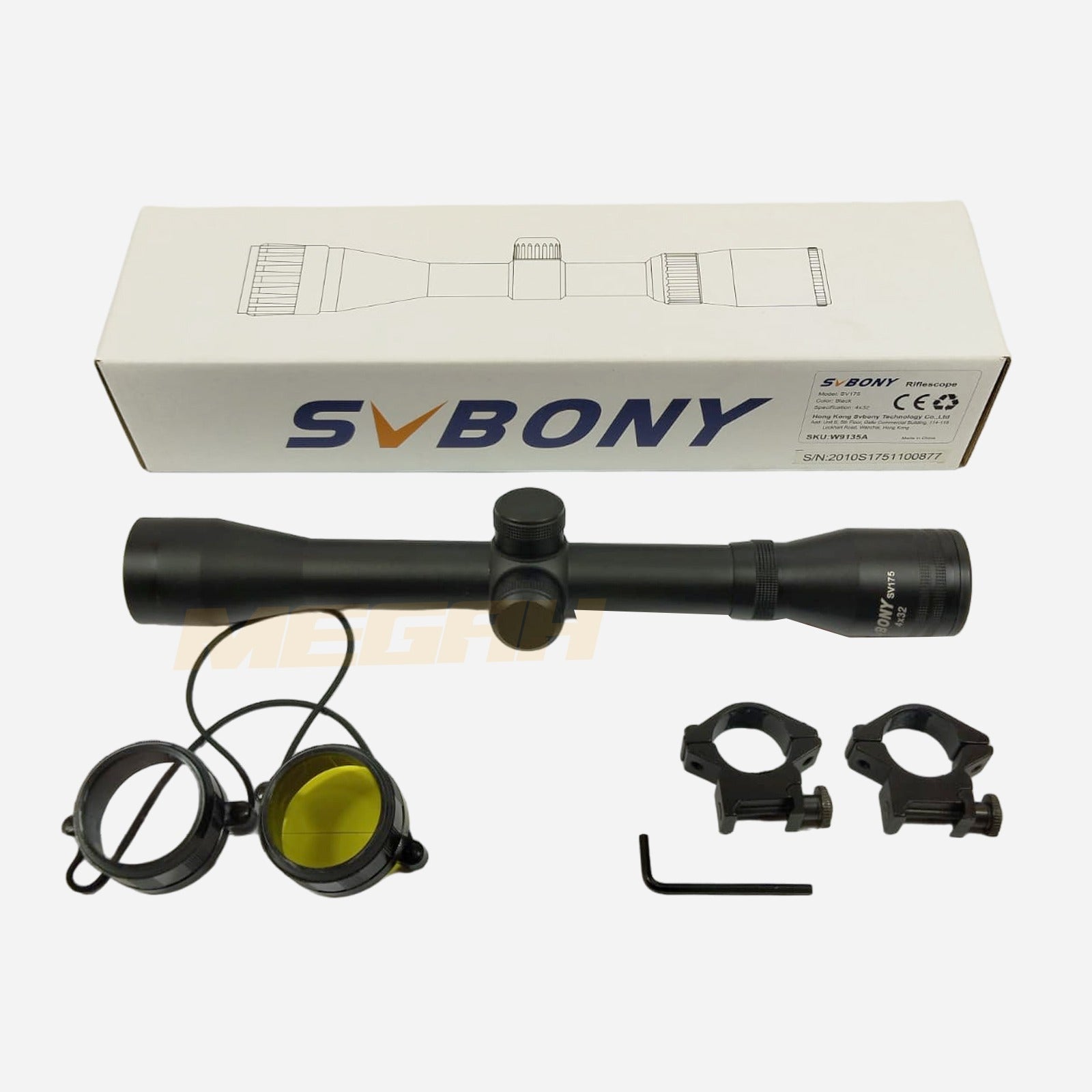 SVBONY SV175 RIFLE SCOPE 4x32