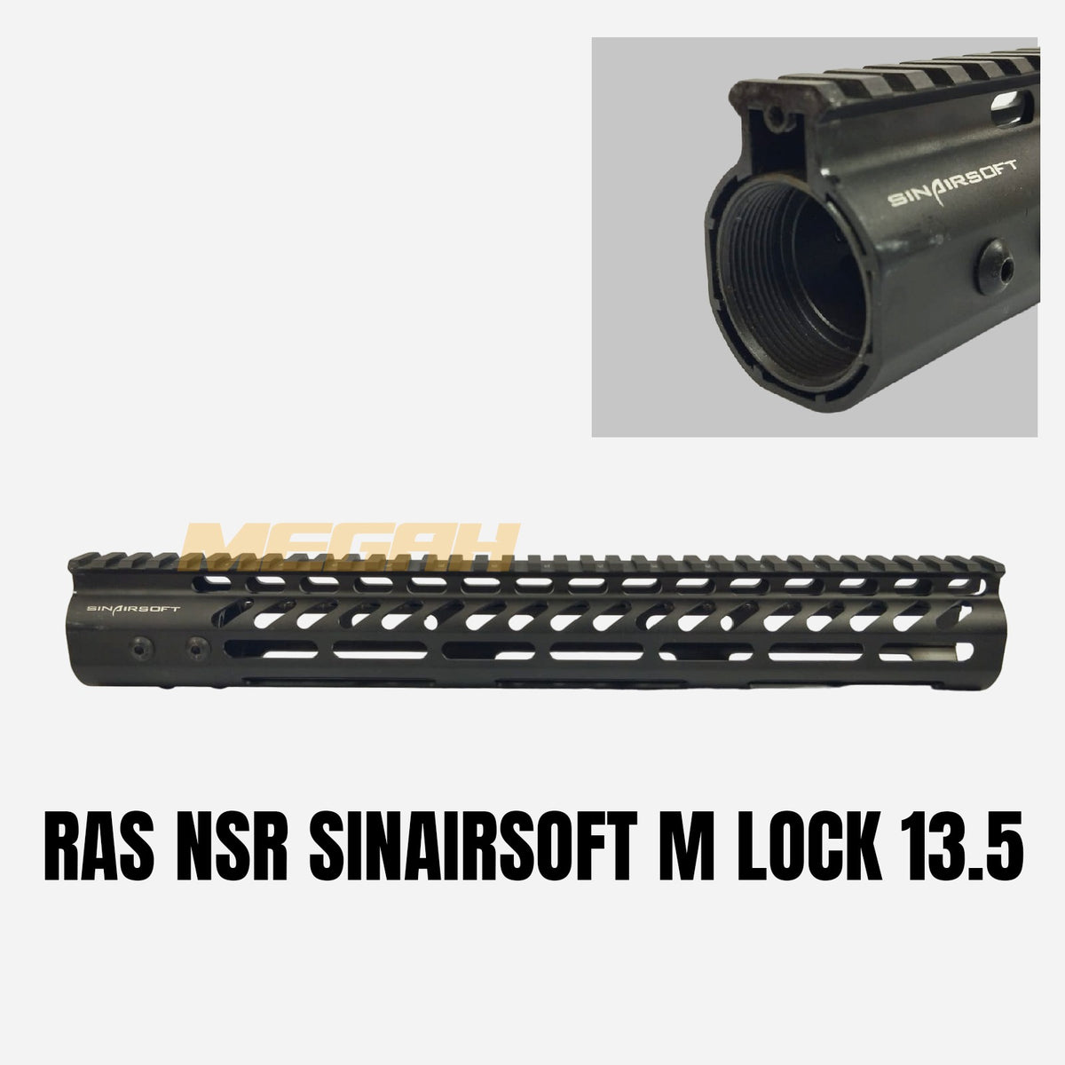 RIS NSR SINAIRSOFT M-LOK 13.5 INCH BLACK