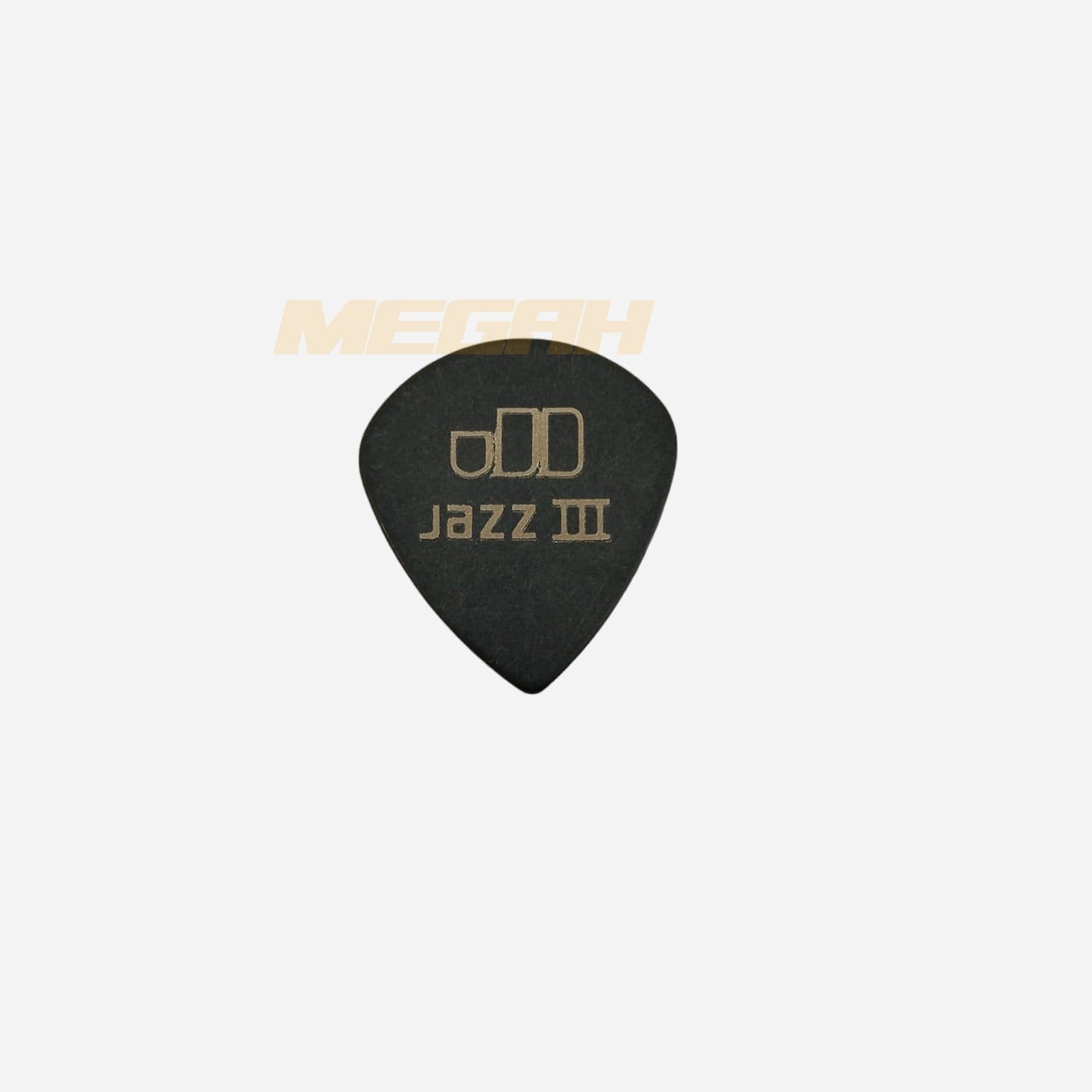 Pick Gitar Dunlop Tortex Pitch Black Jazz III