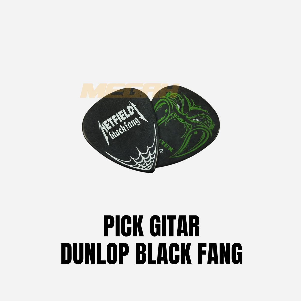 Pick Gitar Dunlop Hetfield's Black Fang Ultex 1.14 mm