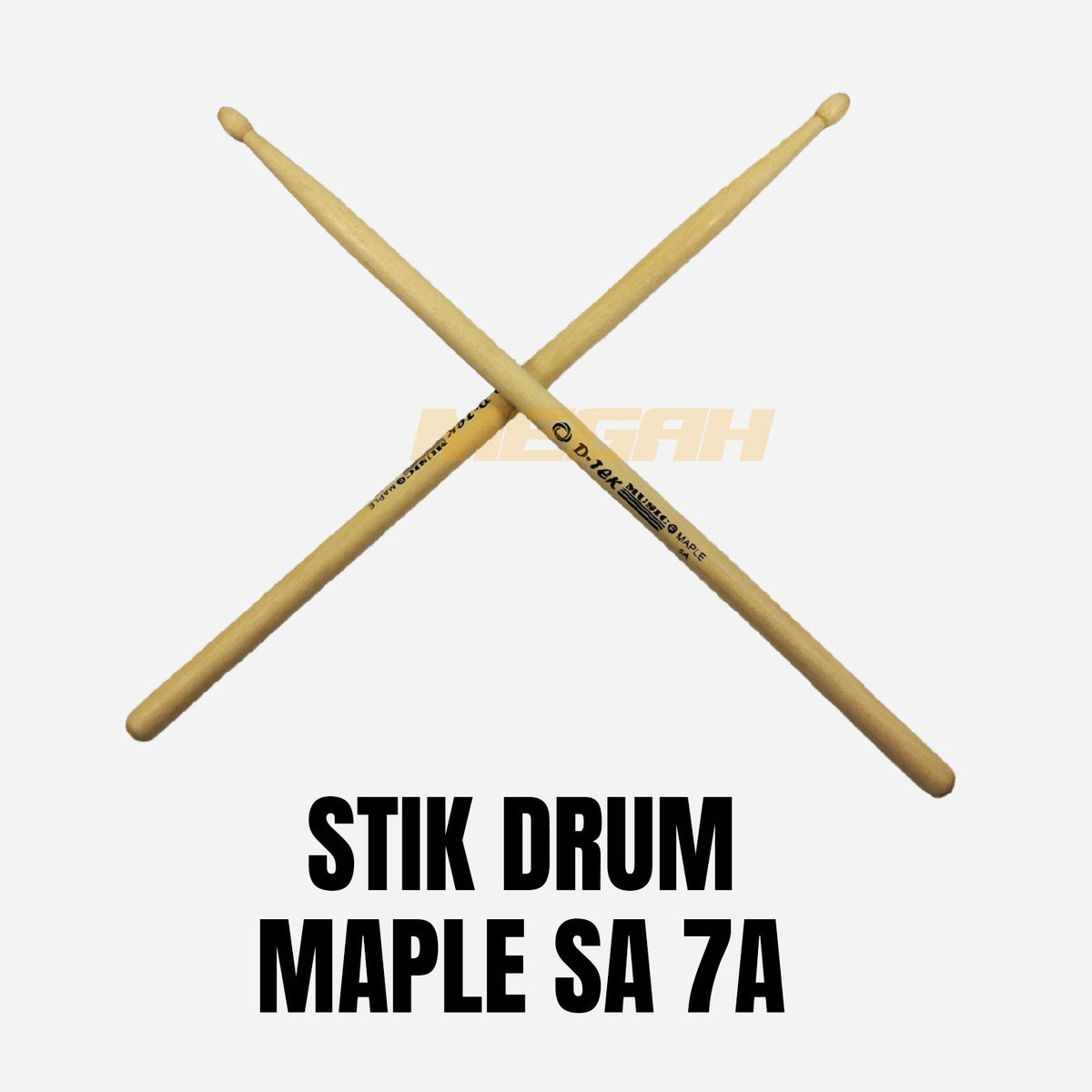 Stick Drum Maple Import 7A/Stik drum Import Play beat - 7A