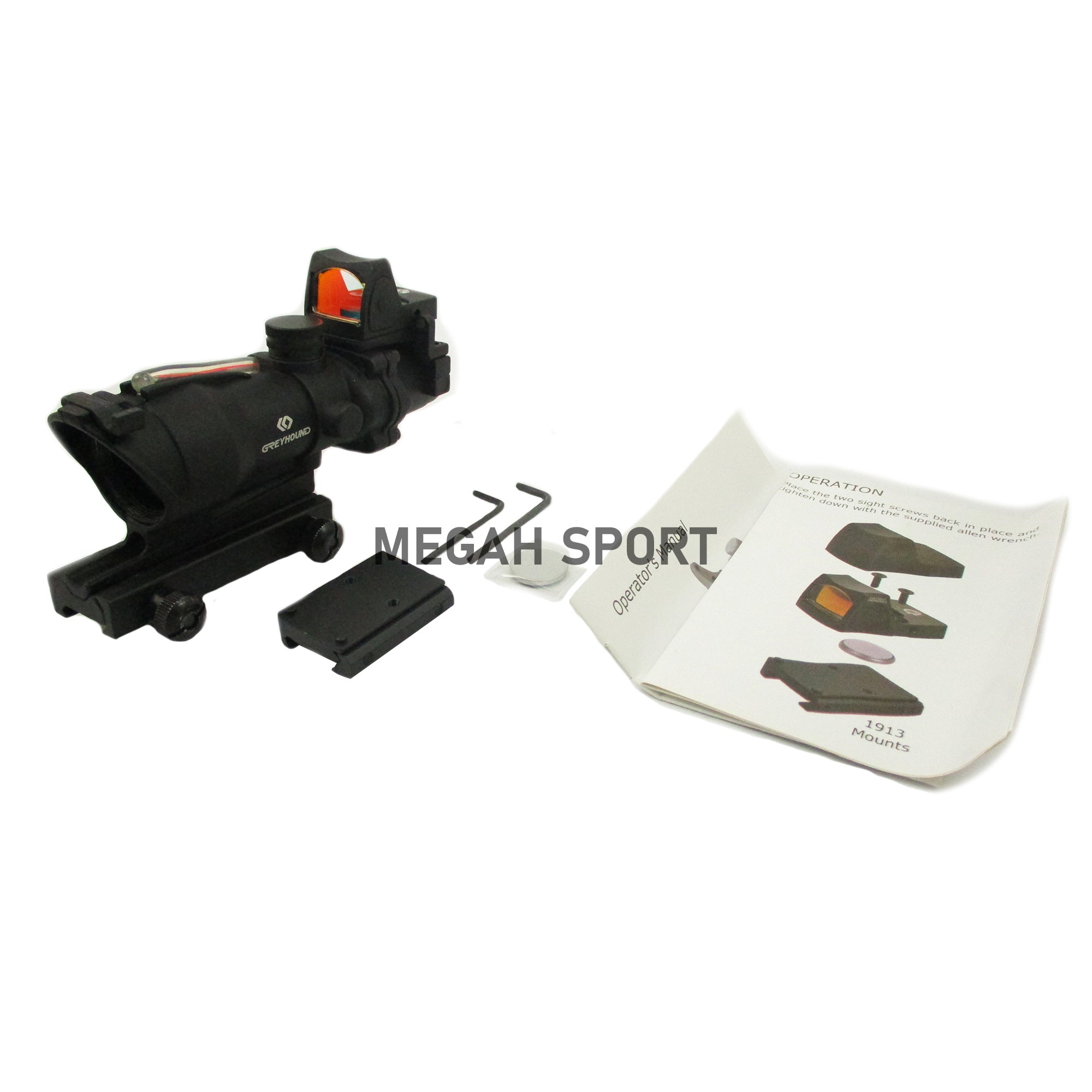 GREYHOUND ACOG 4X32 + DOCTER (TC808) - Megah Sport